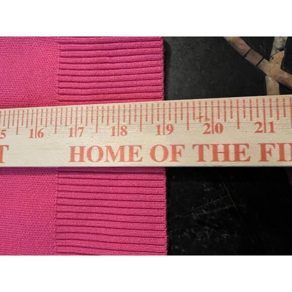 Madden Girl Pink 'Call Me' Sweater, Size Small - Picture 7 of 8